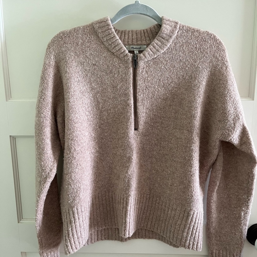 Madewell Half-Zip Sweater